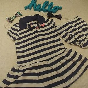 Polo dress w/Bloomers